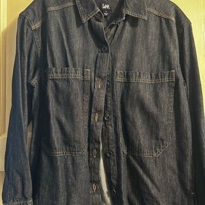 Lee women’s Dark blue Denim Shirt Jacket